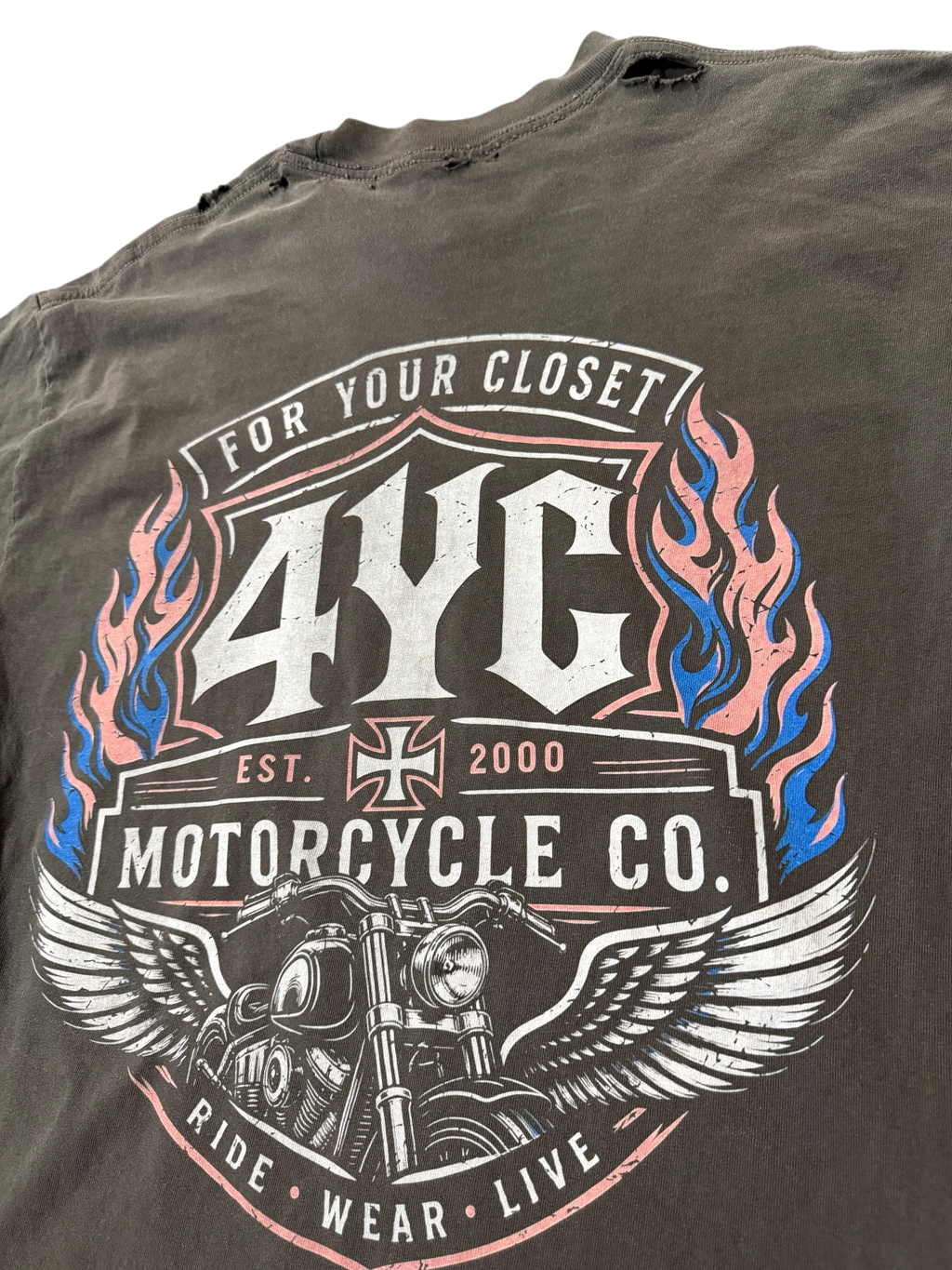 “MOTORS” Vintage Pocket Tee