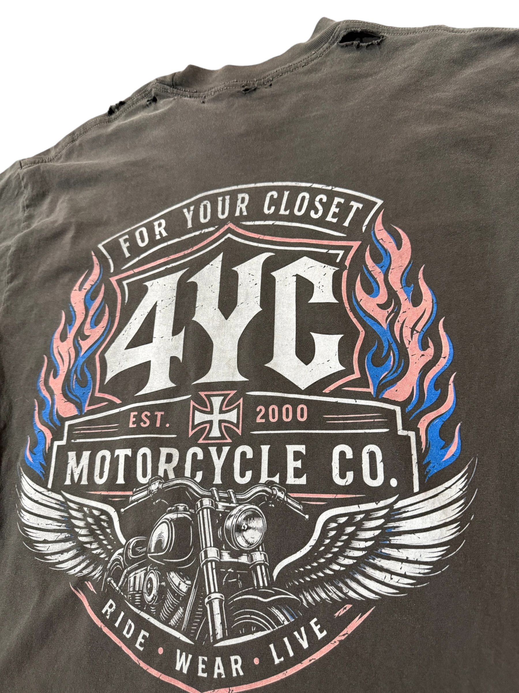 “MOTORS” Vintage Pocket Tee