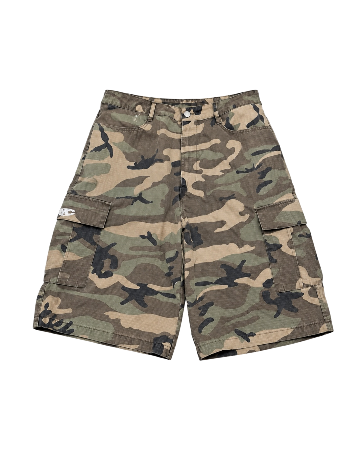 "CAMO" 3/4 Cargo Shorts