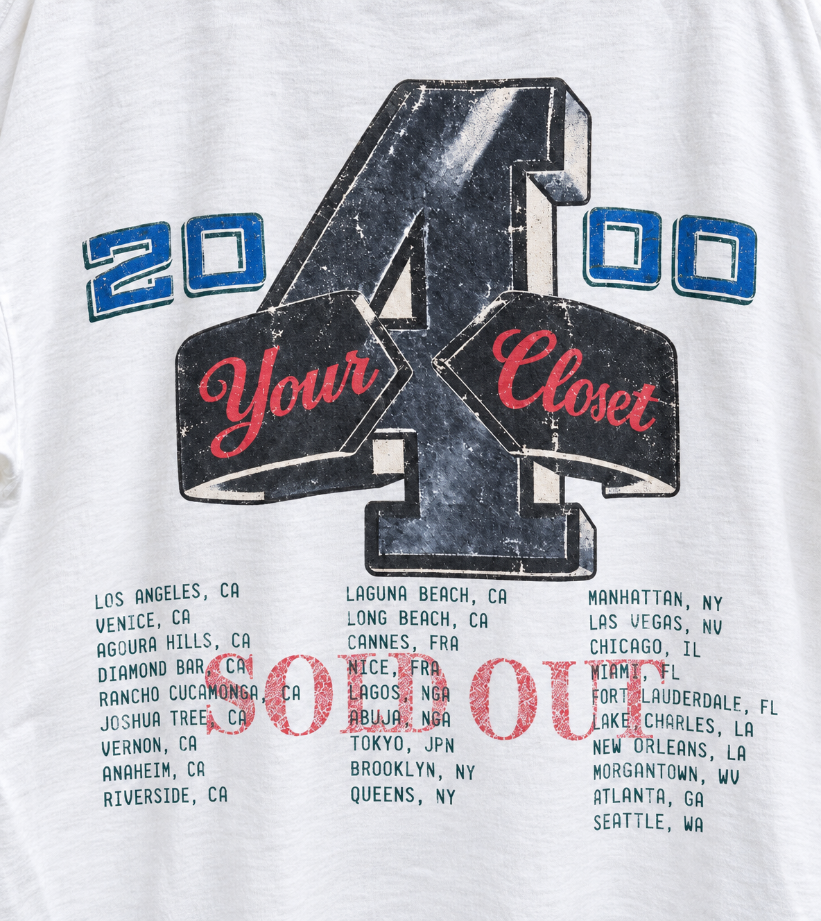 “BOYS II MEN” Band Tee