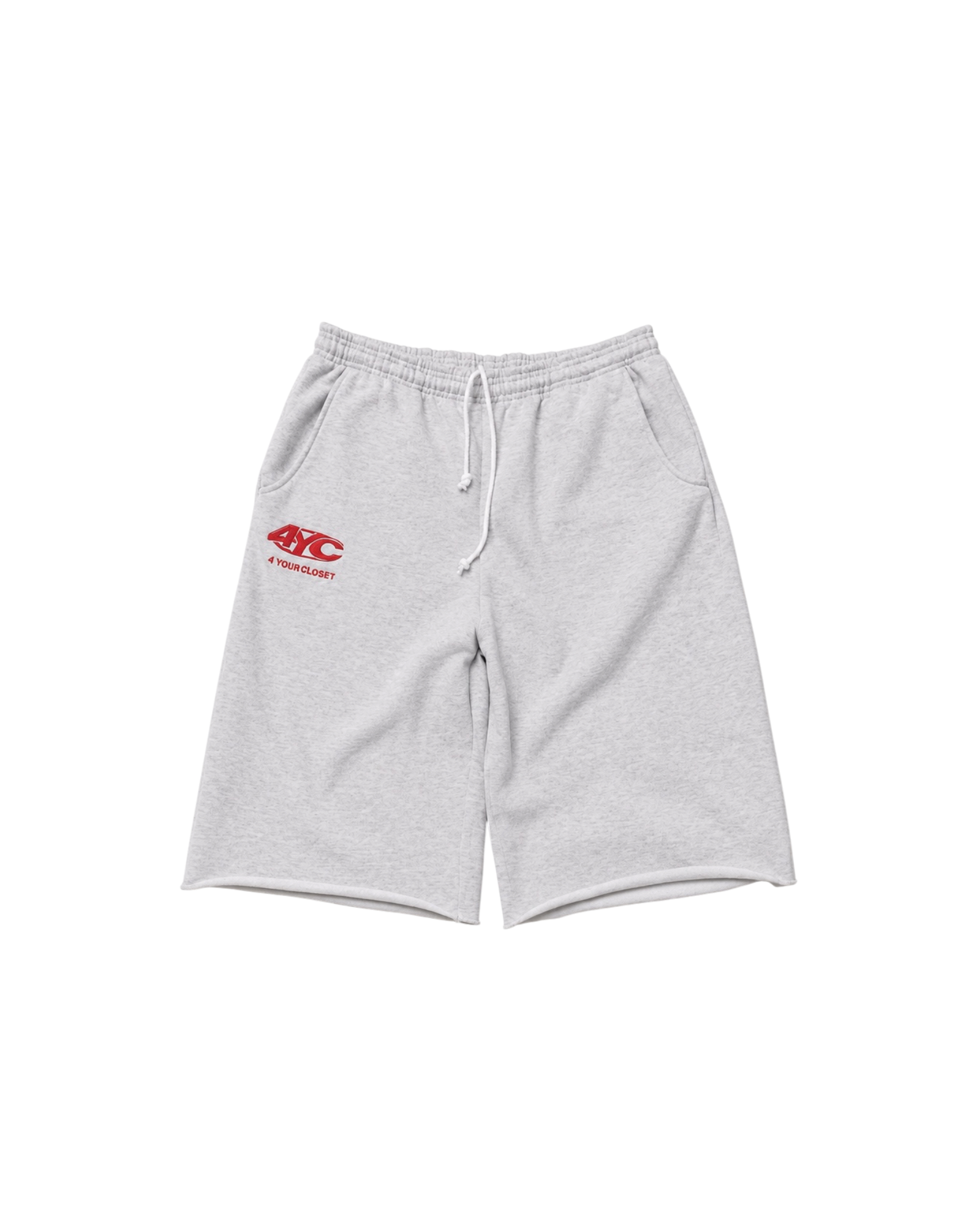 4YC Grey 3/4 Sweatshorts