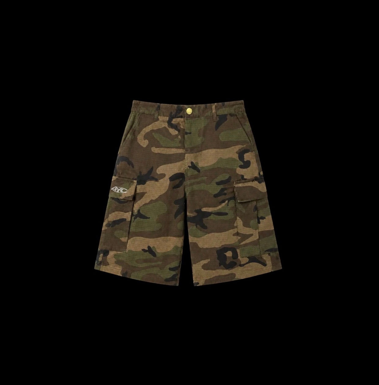 "CAMO" 3/4 Cargo Shorts